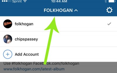 Finally! Instagram allow you to sign in to multiple accounts