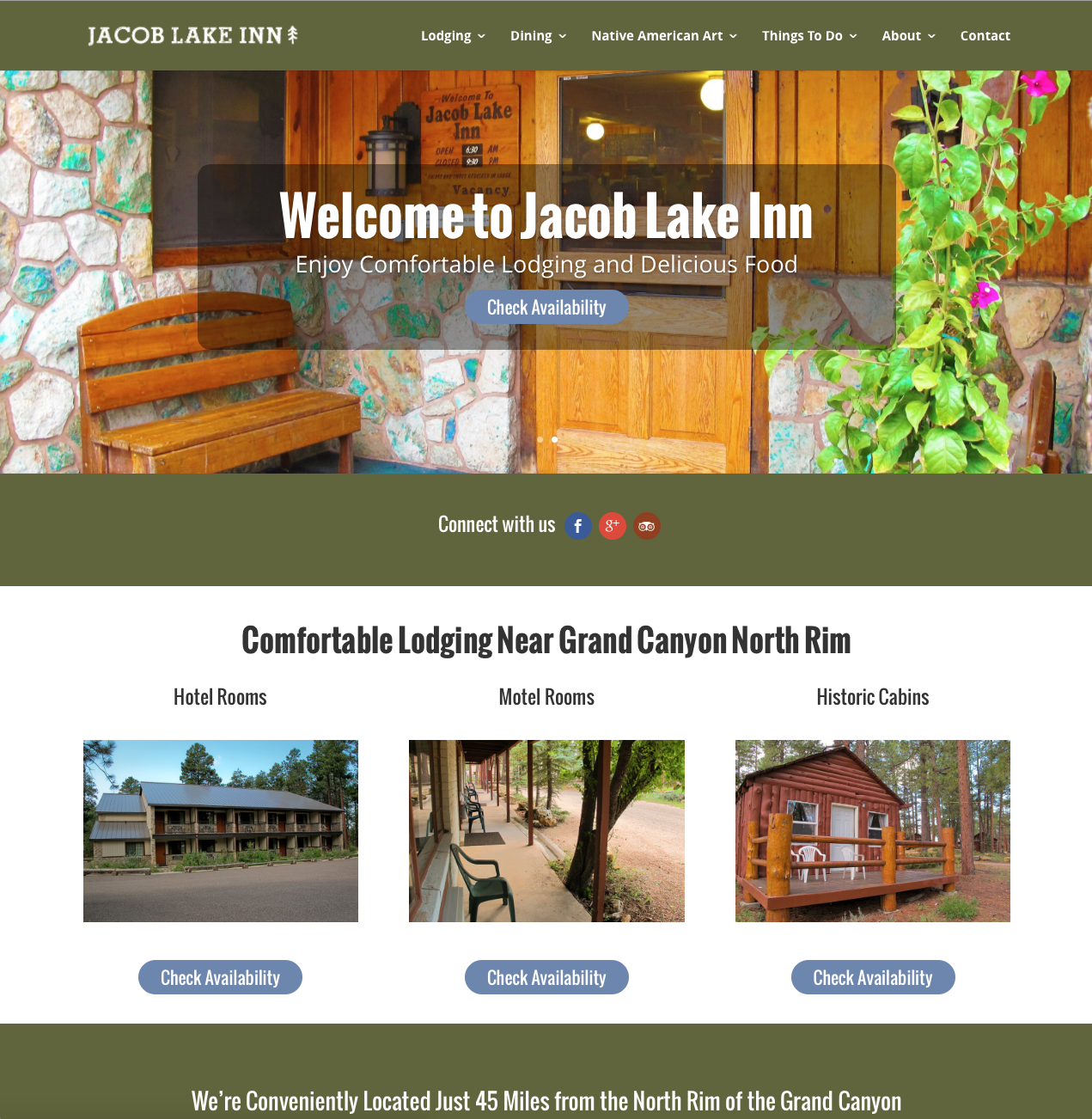 Jacob Lake Inn Home Page