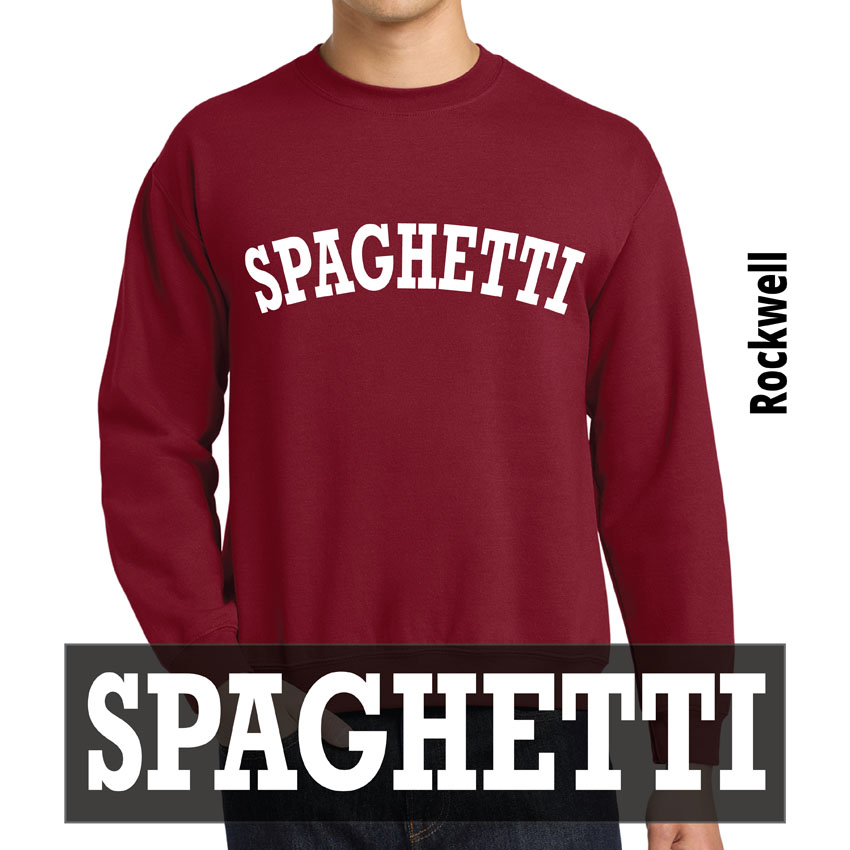 Custom Word Pullover Crewneck - Cardinal - XL - Image 6