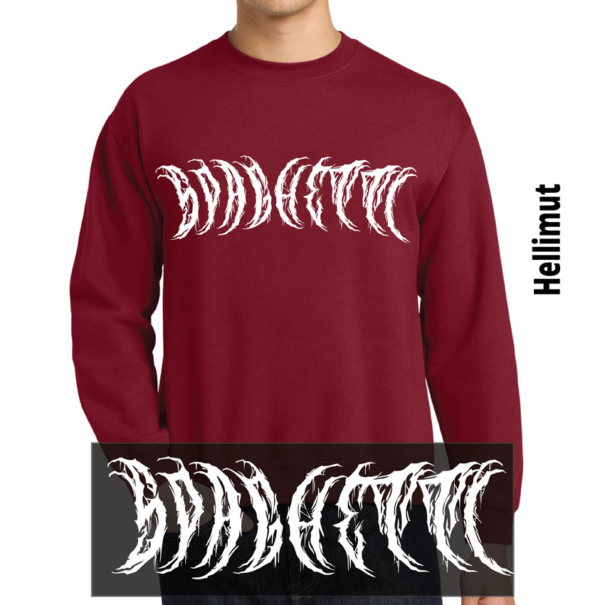 Custom Word Pullover Crewneck - Cardinal - XL - Image 2